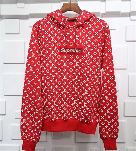 supreme hoodie louis vuitton|supreme louis vuitton pullover.